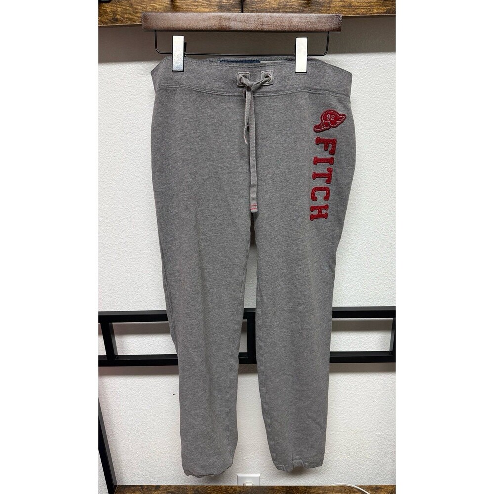 Abercrombie & Fitch Y2K sweatpants with red Fitch Logo lounge wear